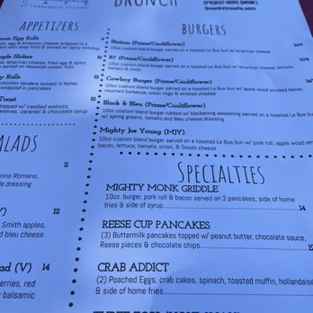 Three Monkeys Cafe - Menu - New American Near Me - Philadelphia, Pennsylvania