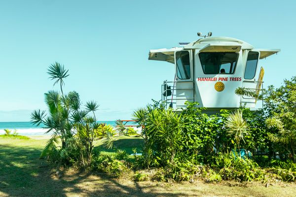 Hanalei Surfboard House by null