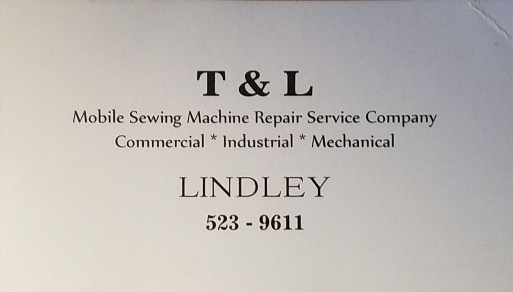 T & L MOBILE SEWING MACHINE REPAIR Updated September 2024 Honolulu, Hawaii Appliances