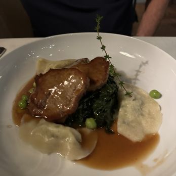 Le Vallauris - Veal medallions entree - French Near Me - Palm Springs, California Le Vallauris - Veal medallions entree - French Near Me - Palm Springs, California