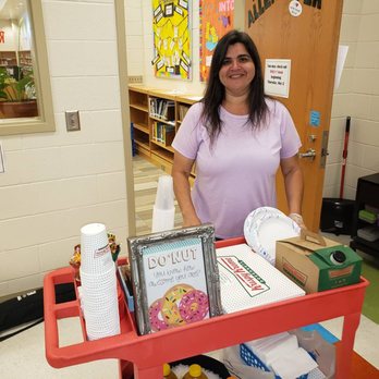 Krispy Kreme - Teacher Appreciation week @ Rogers Lane Elementary - Donuts Near Me - Knightdale, North Carolina