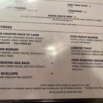 Christy's - Menu - Steakhouses Near Me - Coral Gables, Florida Christy's - Menu - Steakhouses Near Me - Coral Gables, Florida