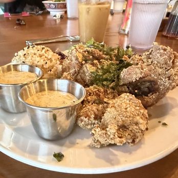 Egghead Cafe - Bang Bang Boom Boom Chicken Plate - Coffee & Tea Near Me - Honolulu, Hawaii
