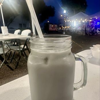 McAllen Food Park - Sazon poblano-horchata - Food Trucks Near Me - McAllen, Texas