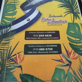 Restaurante Bahia De Jiquilisco - Salvadoran Near Me - Concord, California