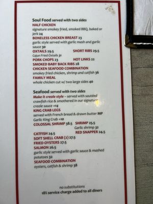 Menu photo 5 Stevie's Creole Cafe Los Angeles, CA