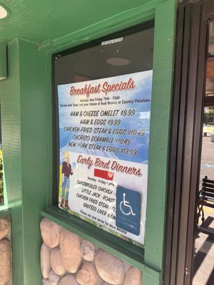 Menu photo 7 Lumberjacks Restaurant Stockton, CA