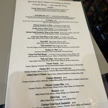 Gourmet Girls - Menu - Bakeries Near Me - Tucson, Arizona