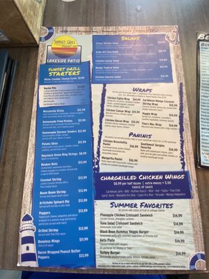 Menu photo 3 Sunset Grill Pewaukee Pewaukee, WI