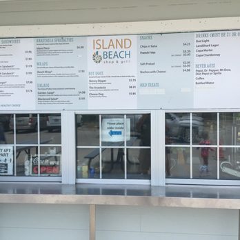 Island Beach Store & Grill - Menu - American Near Me - St. Augustine, Florida