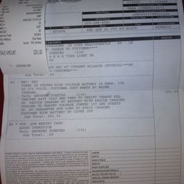 Receipt for EV battery recovery