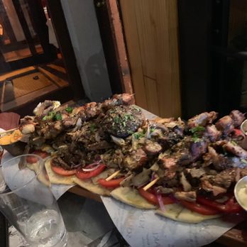 King Souvlaki - This is the small King souvlaki.  It cans feed 4-6 people easily. - Greek Near Me - Brooklyn, New York