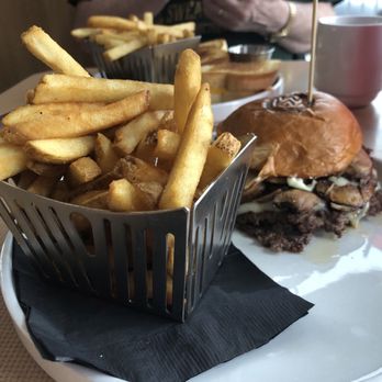 Mac’s Diner - Mushroom Swiss with fries - Diners Near Me - North Saint Paul, Minnesota