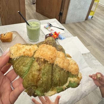 Butter Block & Co - Pandan coconut croissant - Bakeries Near Me - Calgary, Alberta