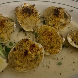 Baked Clams Oreganata