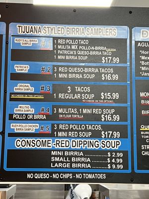 Menu photo 2 El Papi Real Street Tacos Camp Springs, MD