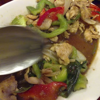 Thai Corner - Some spicy Thai Basil w/ veggies and Chicken - Thai Near Me - Chino Hills, California Thai Corner - Some spicy Thai Basil w/ veggies and Chicken - Thai Near Me - Chino Hills, California