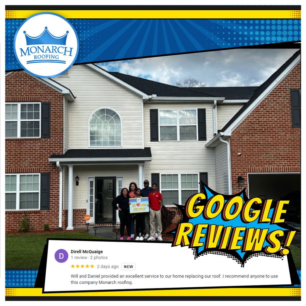 Slide of Monarch Roofing