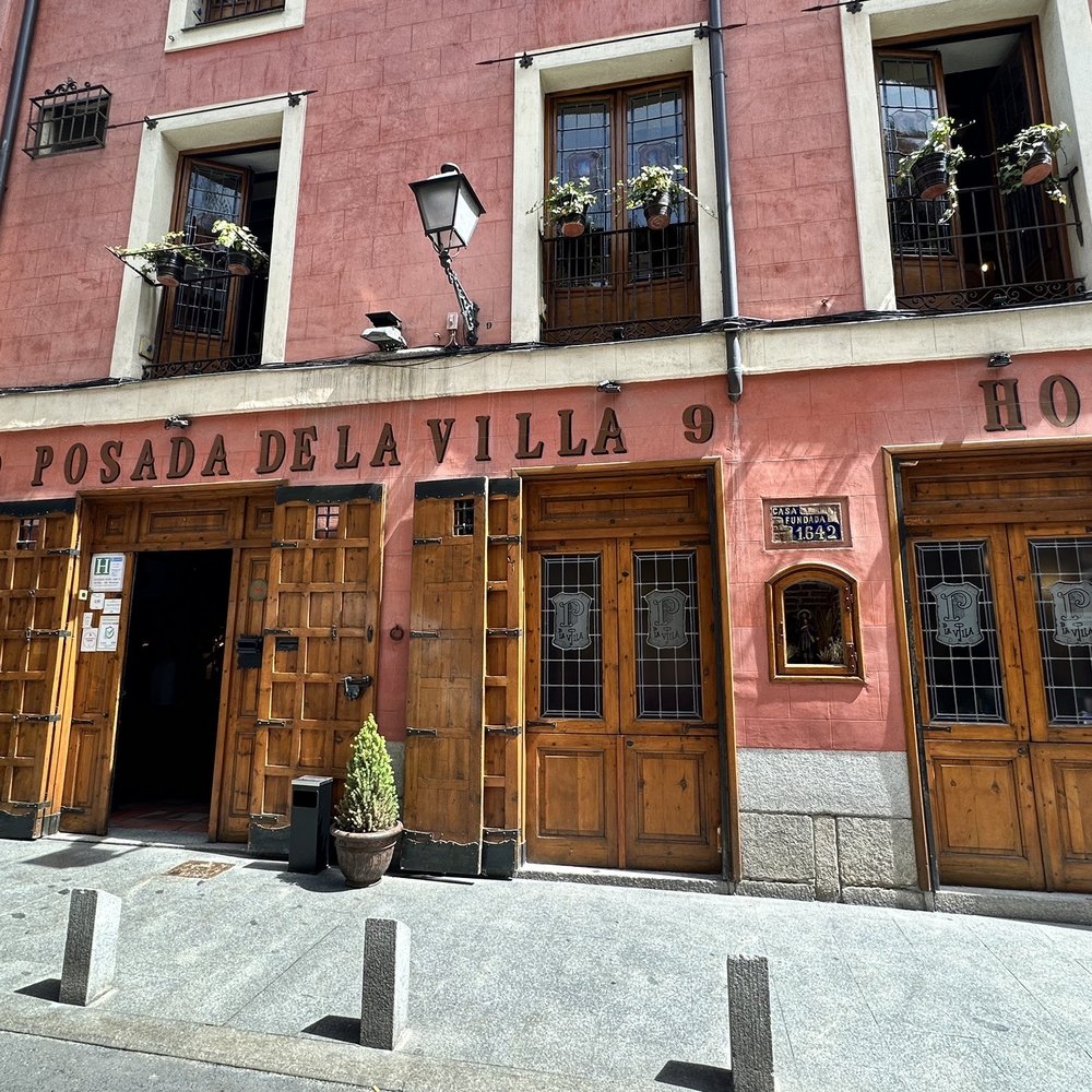 Posada de la Villa - Front exterior. Well kept establishment. - Spanish Near Me - Madrid, M Posada de la Villa - Front exterior. Well kept establishment. - Spanish Near Me - Madrid, M