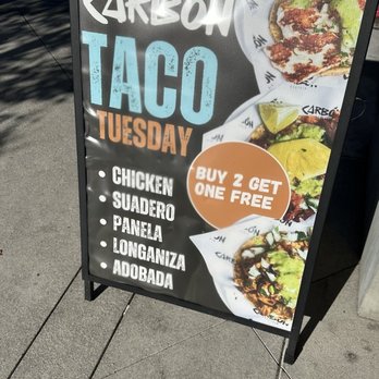 Carbon Taqueria - Taco Tuesday Deal. - Tacos Near Me - Azusa, California Carbon Taqueria - Taco Tuesday Deal. - Tacos Near Me - Azusa, California