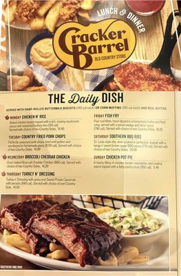 Menu photo 1 Cracker Barrel Old Country Store Jacksonville, FL Menu photo 1 Cracker Barrel Old Country Store Jacksonville, FL