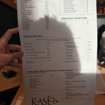 Kase Sake & Sushi - Menu - Sushi Bars Near Me - Las Vegas, Nevada Kase Sake & Sushi - Menu - Sushi Bars Near Me - Las Vegas, Nevada