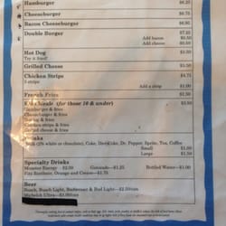 Chesnie's Cafe - Lunch menu