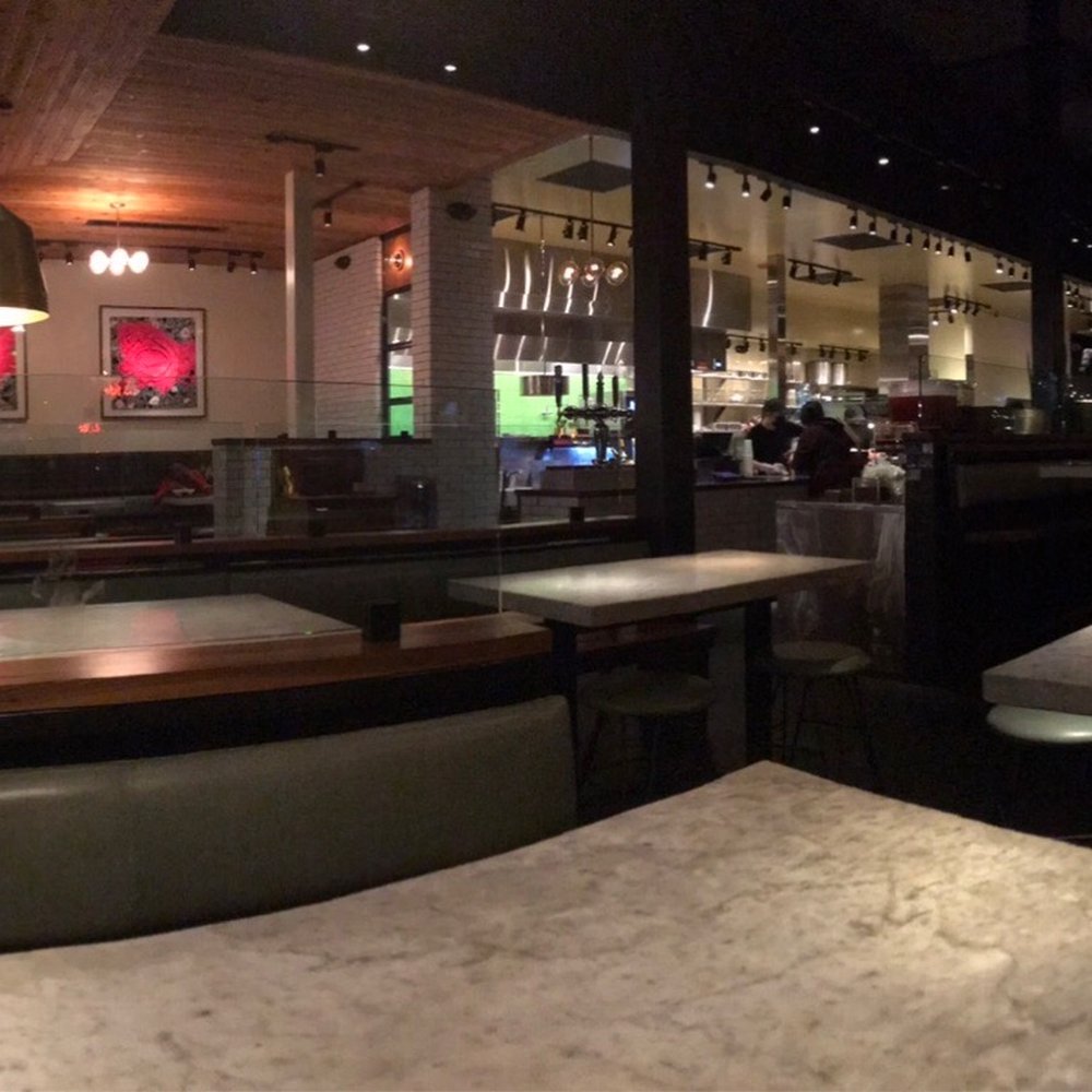 Brassica - Dining area. Entrance on the right side of the photo, (queuing beyond the windows) - Mediterranean Near Me - Columbus, Ohio Brassica - Dining area. Entrance on the right side of the photo, (queuing beyond the windows) - Mediterranean Near Me - Columbus, Ohio