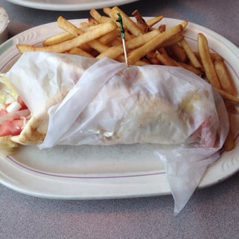 Country View Diner - Gyro with fries - American Near Me - Troy, New York Country View Diner - Gyro with fries - American Near Me - Troy, New York