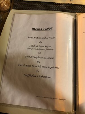 Menu photo 1 U Castillé Bonifacio, 2A