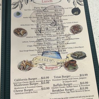 Chiroy's Cafe - Lunch menu - Cafes Near Me - National City, California