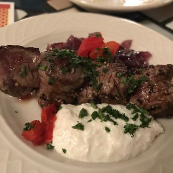 Emilio's Tapas - Beef with caramelized onions and horseradish sauce - Spanish Near Me - Hillside, Illinois Emilio's Tapas - Beef with caramelized onions and horseradish sauce - Spanish Near Me - Hillside, Illinois
