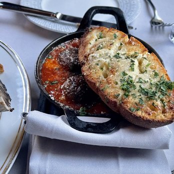Maple & Ash - Dry-aged Meatballs and Garlic Bread - Steakhouses Near Me - Chicago, Illinois Maple & Ash - Dry-aged Meatballs and Garlic Bread - Steakhouses Near Me - Chicago, Illinois