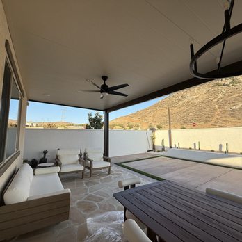 Jam Construction - Cream ceiling - Patio Coverings Near Me - Riverside, California Jam Construction - Cream ceiling - Patio Coverings Near Me - Riverside, California