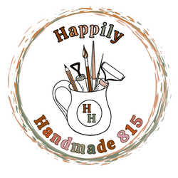 Happily Handmade 815 - Revamped Logo
