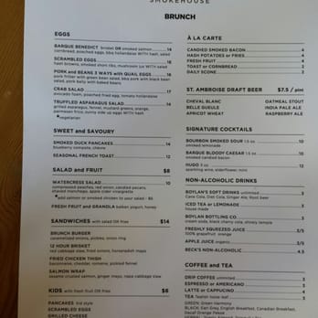 Barque Smokehouse - Not your traditional truck stop menu. - Barbeque Near Me - Toronto, Ontario Barque Smokehouse - Not your traditional truck stop menu. - Barbeque Near Me - Toronto, Ontario