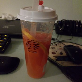 Mi Tea - Grapefruit Breeze - Bubble Tea Near Me - Edison, New Jersey