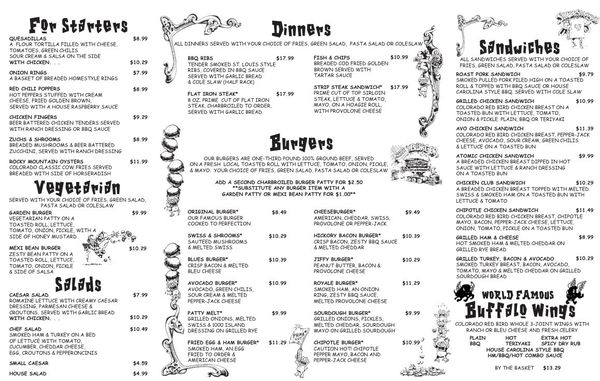 Menu photo 3 Dark Horse Boulder, CO