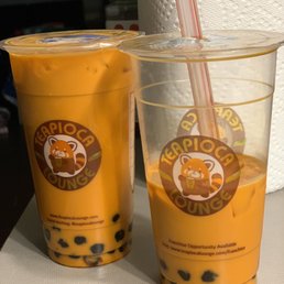 Thai Tea with Boba Thai Tea with Boba