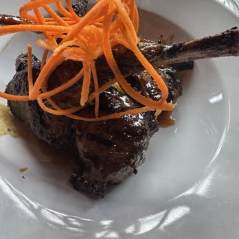 The Icon Restaurant and Lounge - The juiciest lamb chops ever! A lamb chop hates to see me coming! - Lounges Near Me - Richardson, Texas