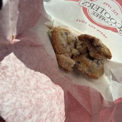 Scooter's Coffee - Squished and crumbled.