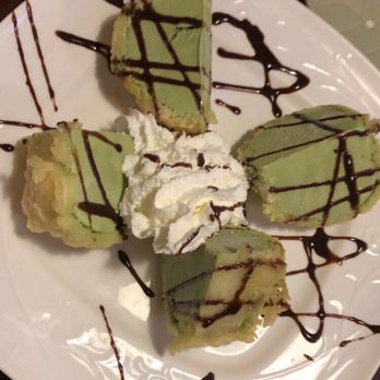 Kaki Sushi - Tempura green tea ice cream - Japanese Near Me - Pleasanton, California