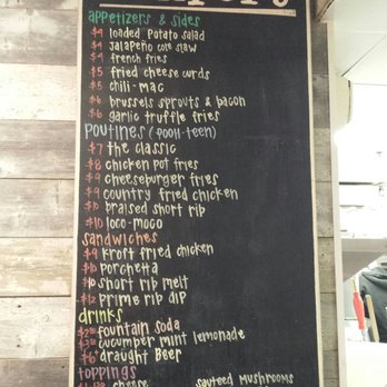 The Kroft - Menu - Sandwiches Near Me - Anaheim, California The Kroft - Menu - Sandwiches Near Me - Anaheim, California