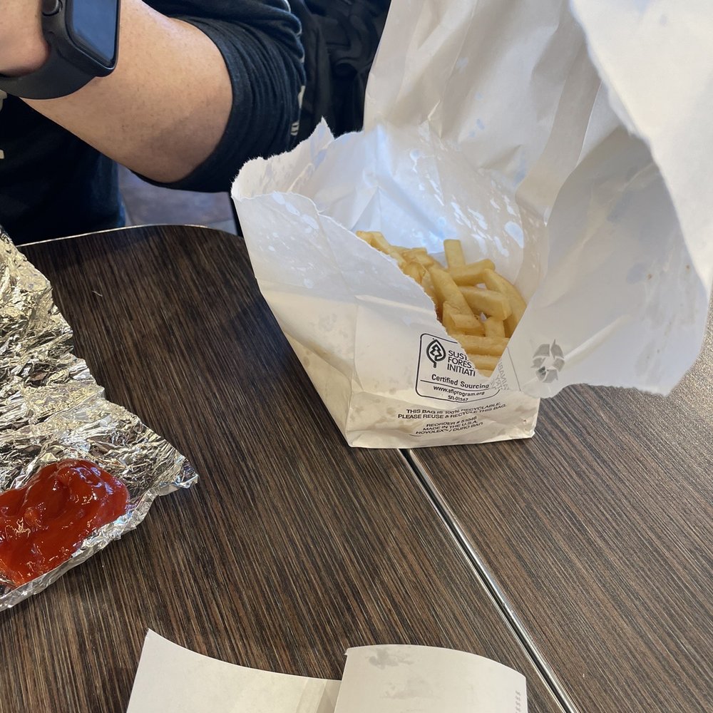 Fries come loose in the bag Fries come loose in the bag