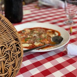 Eggplant rollatini was one of the appetizers we chose to serve. Delicious!