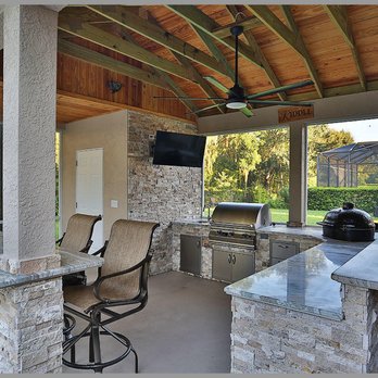 Cookin' Outdoors - Outdoor Kitchens, Firepits and more - Outdoor Living - Kitchen, Roof Structure, Pool Bath, Hi-Bar - General Contractors Near Me - Tampa, Florida Cookin' Outdoors - Outdoor Kitchens, Firepits and more - Outdoor Living - Kitchen, Roof Structure, Pool Bath, Hi-Bar - General Contractors Near Me - Tampa, Florida
