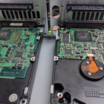 Data Recovery Man - RAID scsi drives being recovered - 100% ! - Data Recovery Near Me - Santa Ana, California