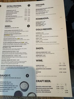Menu photo 1 Honest Greens Lisbon, 11