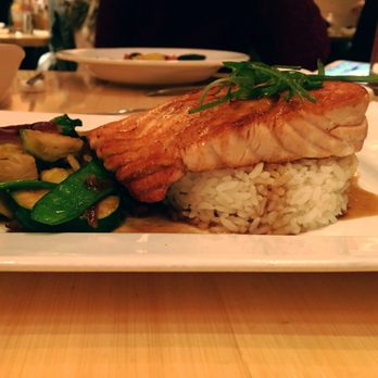 Pacific Rim - miso terriyaki salmon - Asian Fusion Near Me - Ann Arbor, Michigan