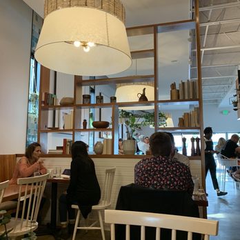 Picnik - Burnet Road - Inside. Love the cute aesthetics - New American Near Me - Austin, Texas